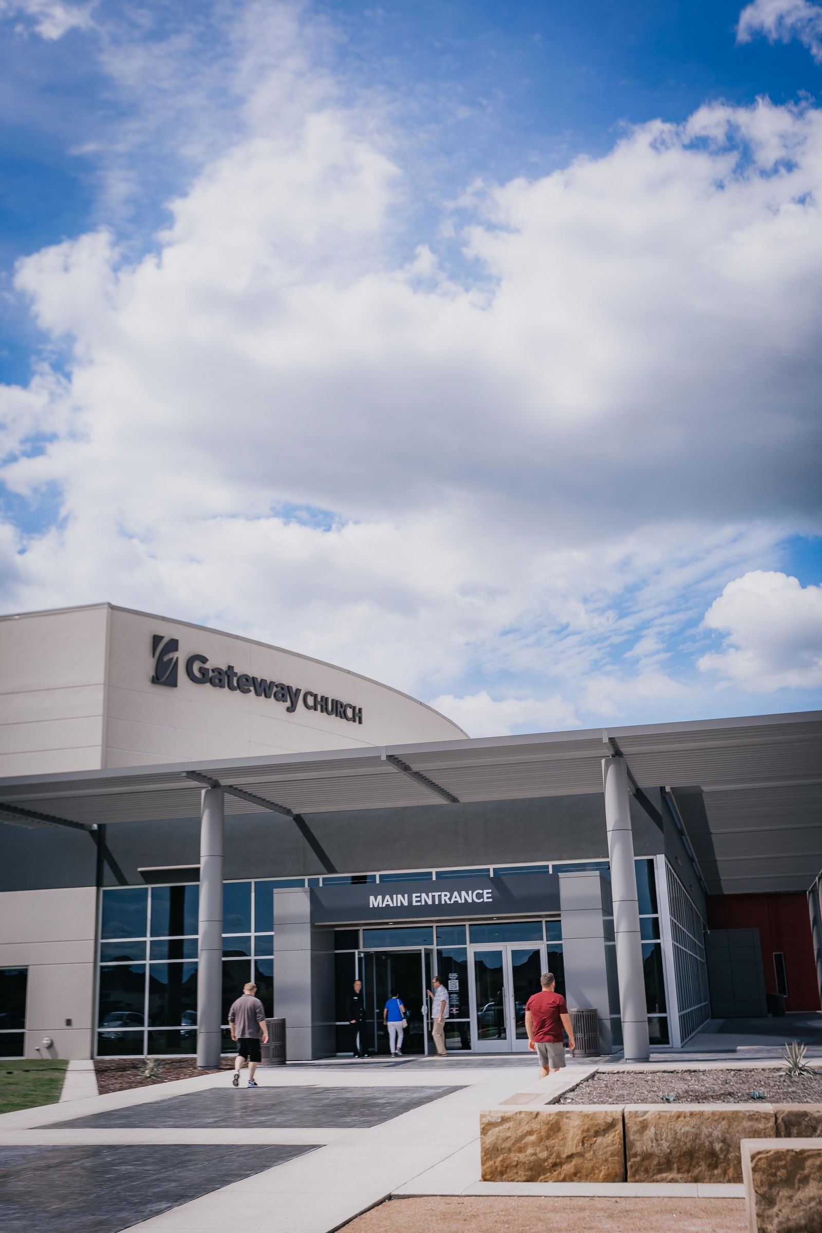 Entrance of gateway church campus
